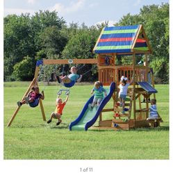 Beachfront Swing Set