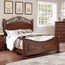 NEW CALIFORNIA KING BED FRAME AND MATTRESS