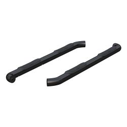 Aries 3inch Round Black Steel Nerf Bars (Chevy-GMC) 