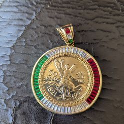 Moneda centenario de Oro laminado