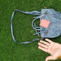 Purse, Leather, New With Tag, Mossimo Brand, Blue
