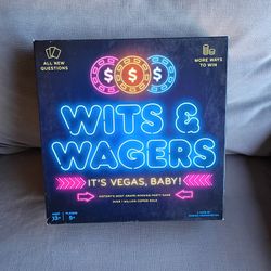Wits & Wagers Vegas Edition Board Game