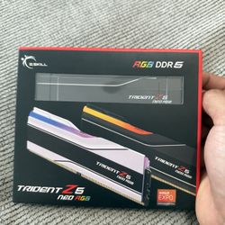 G.SKILL Trident Z5 Neo RGB Series DDR5 RAM (AMD Expo & Intel XMP 3.0) 32GB (2x16GB) 6000MT/s CL30-38-38-96 1.35V Desktop Computer Memory U-DIMM - Matt
