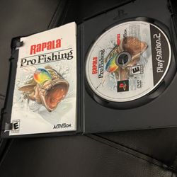 Rapala Pro Fishing (PlayStation 2, PS2) -No Scratches Book Included 