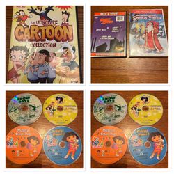 Kid’s DVDs (Total 11 including Santa Claus)