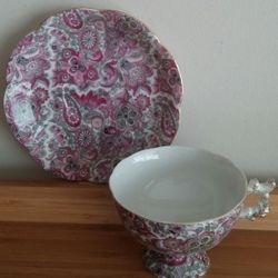 Arnart Royal Paisley Cup And Saucer 