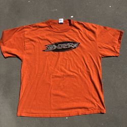 Anaheim Ducks Hockey Shirt Orange 