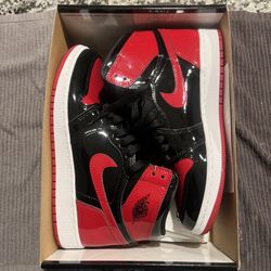 Jordan 1 Retro Patent Bred 7Y