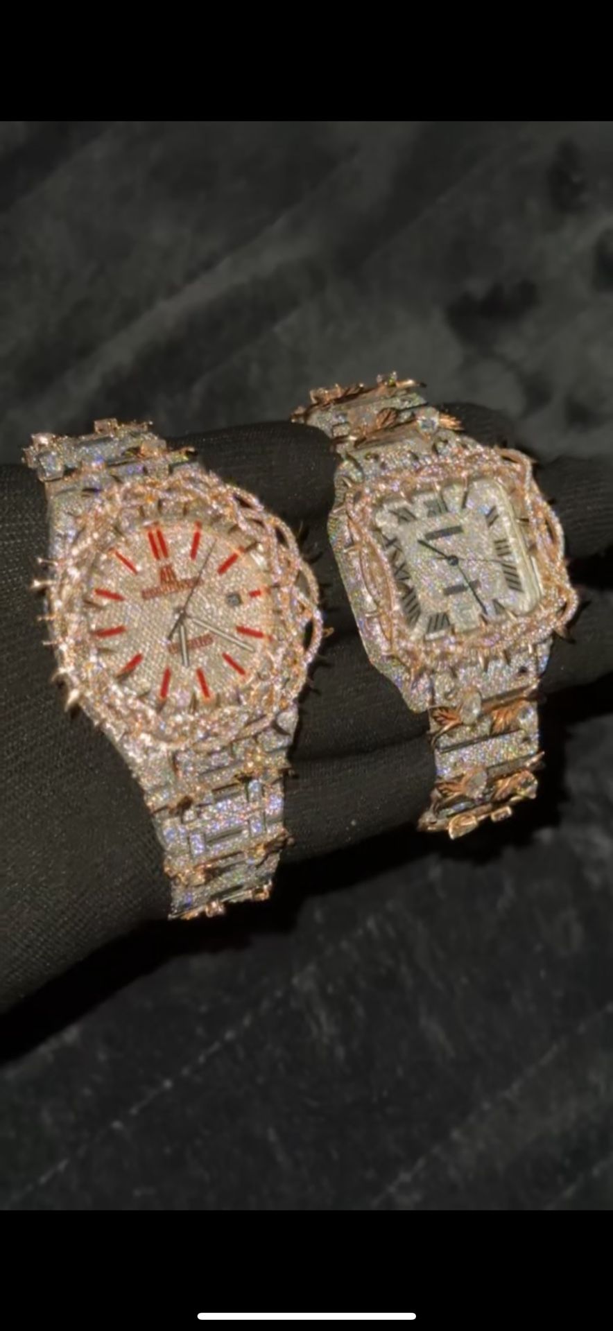 VVS MOISSANITE WATCHES