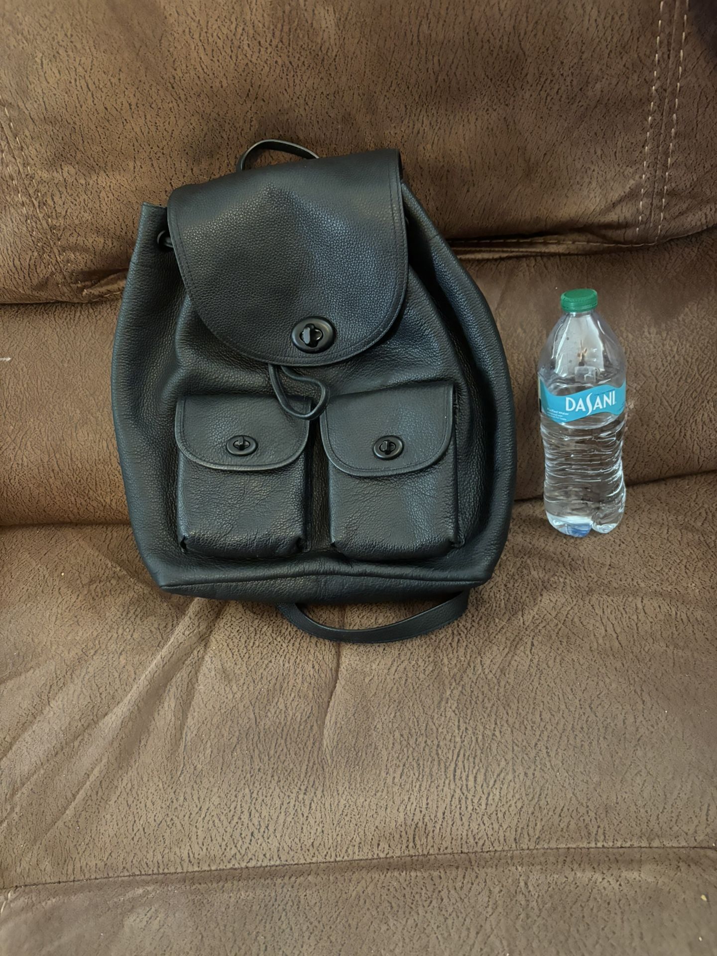 Leather Backpack 100.00