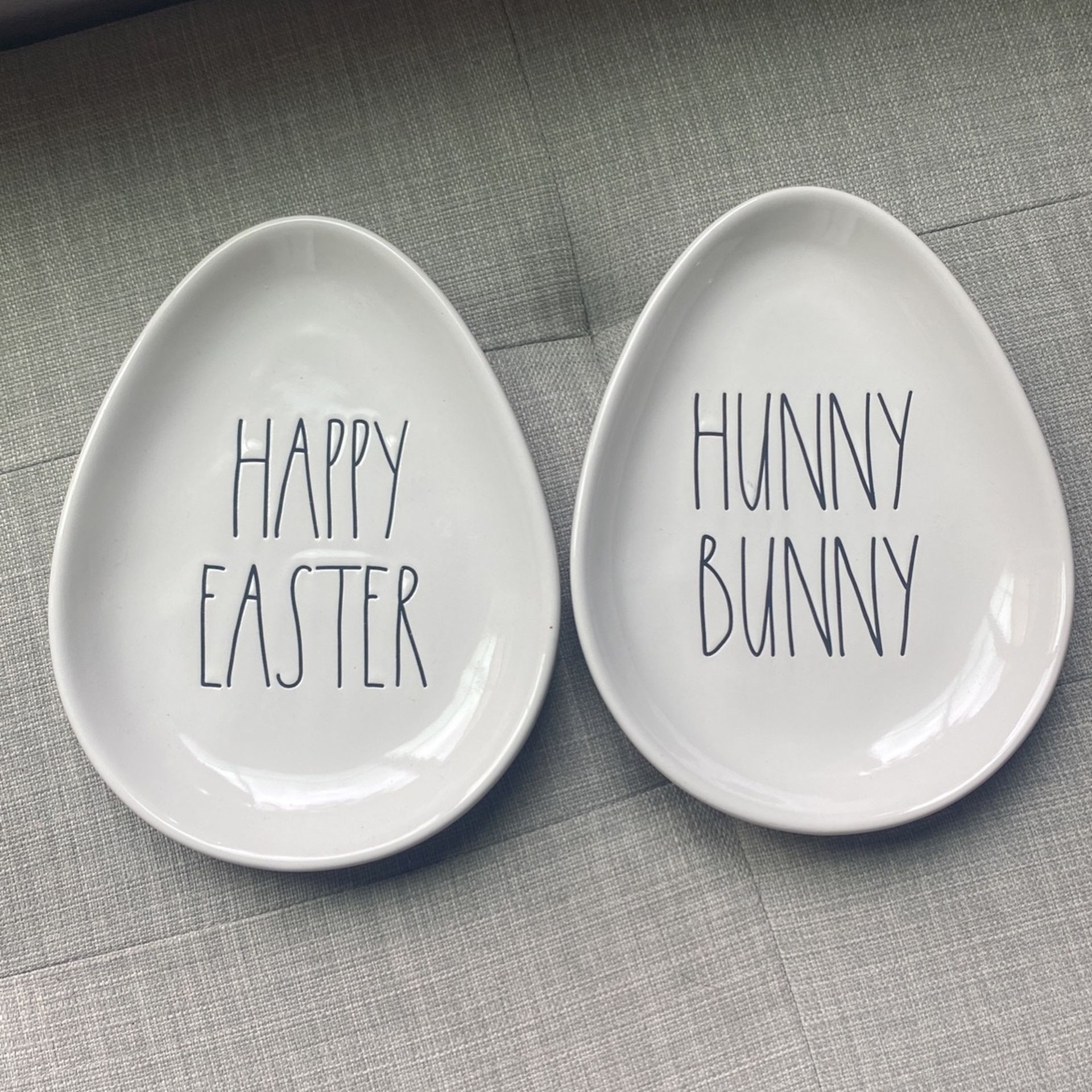 Rae Dunn Egg Plates