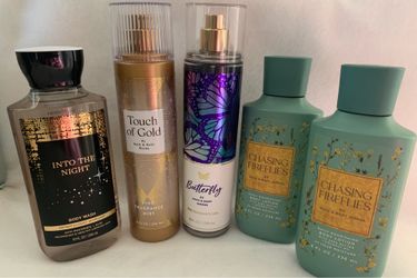 5 Piece Lot Bath & Body Works