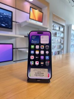 iPhone 14 Pro Max 256GB Purple - Unlocked- No Face ID
