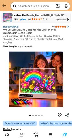 LED note board