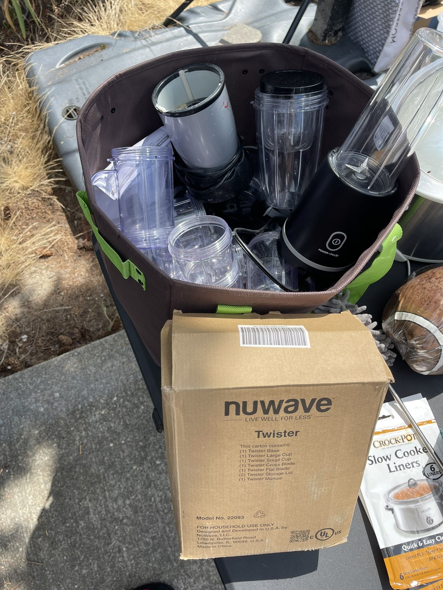 Nuwave Twister Blender Magic Bullet Blender Smoothies Food Health Juicing Juices for Sale in Covington WA OfferUp