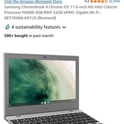 Samsung Chromebook 4 (Silver)