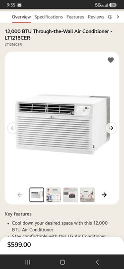 LG  Large  Size Wall Air Conditioner