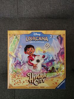Disney Lorcana Hyperia City Illumineer's Trove - Sealed