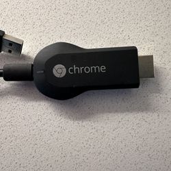 Google Chromecast (1st Generation) Streaming Media Player - H2G2-42 (Black) 