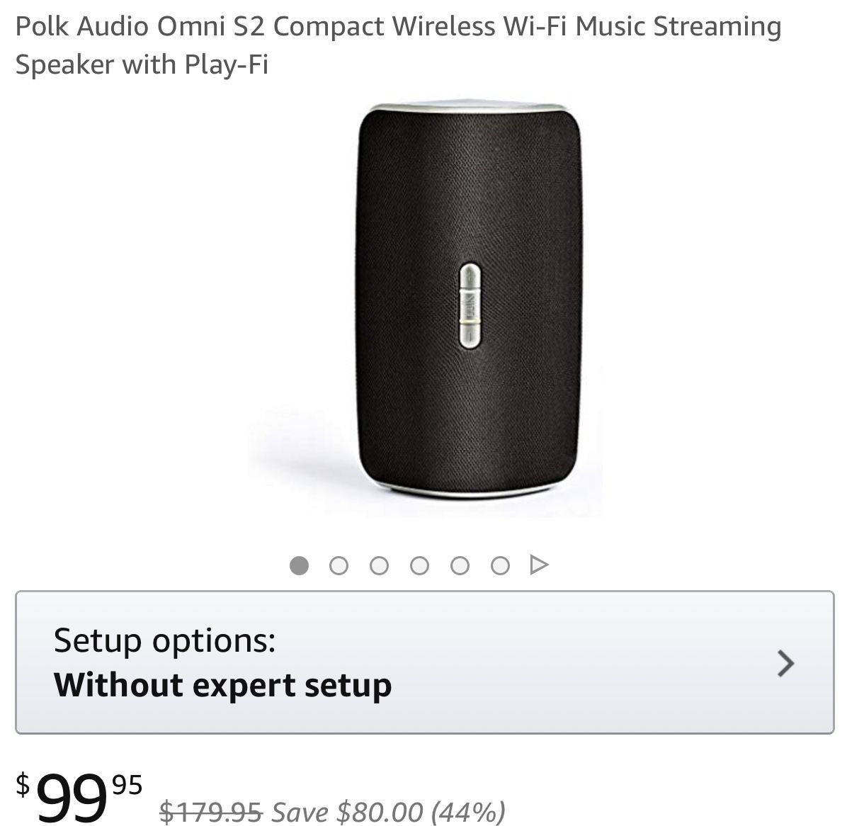 Polk Omni S2 Music Streaming Speaker