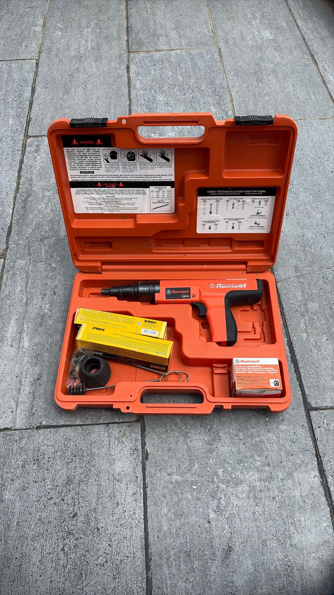 Nail Gun Ramset Cobra