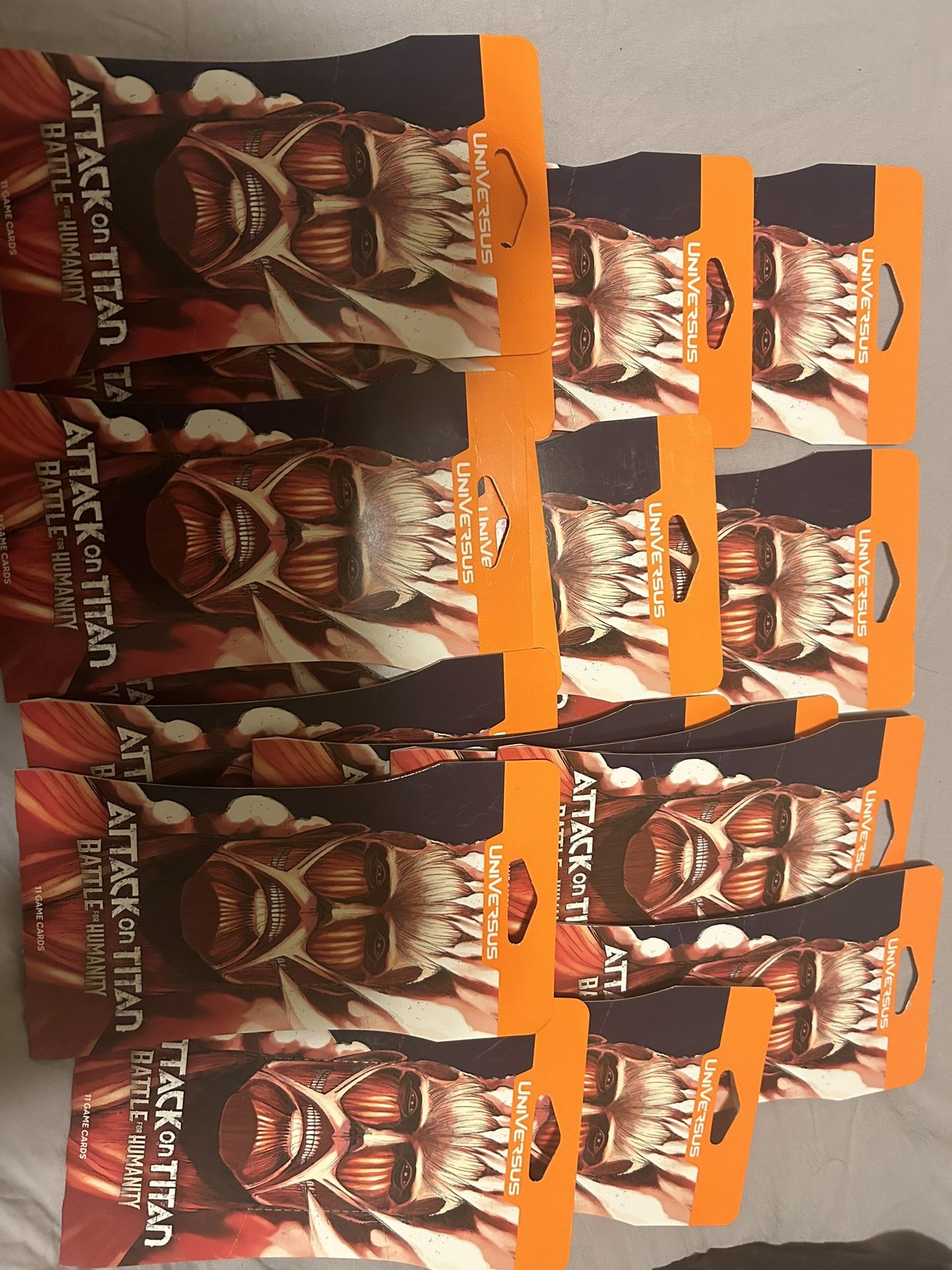 Attack On Titan: Battle For Humanity TCG Lot