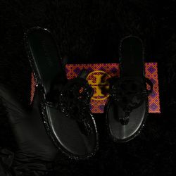 TRYBURC SANDLES BLACK SPARKLING (7)