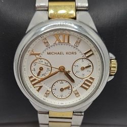 Michael Kors Camille MK5760 Women Stainless Steel Analog White Dial Watch UC647
