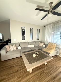 Modern Oversized Sectional Couch
