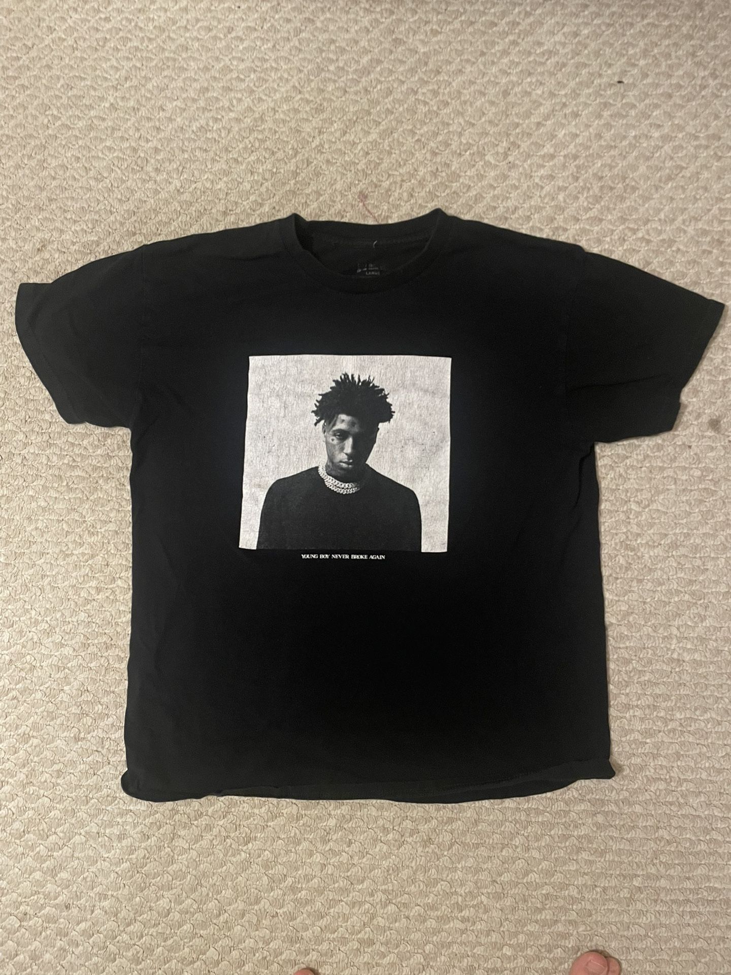 YoungBoy Never Broke Again Graphic Tee – Size L – Great Condition