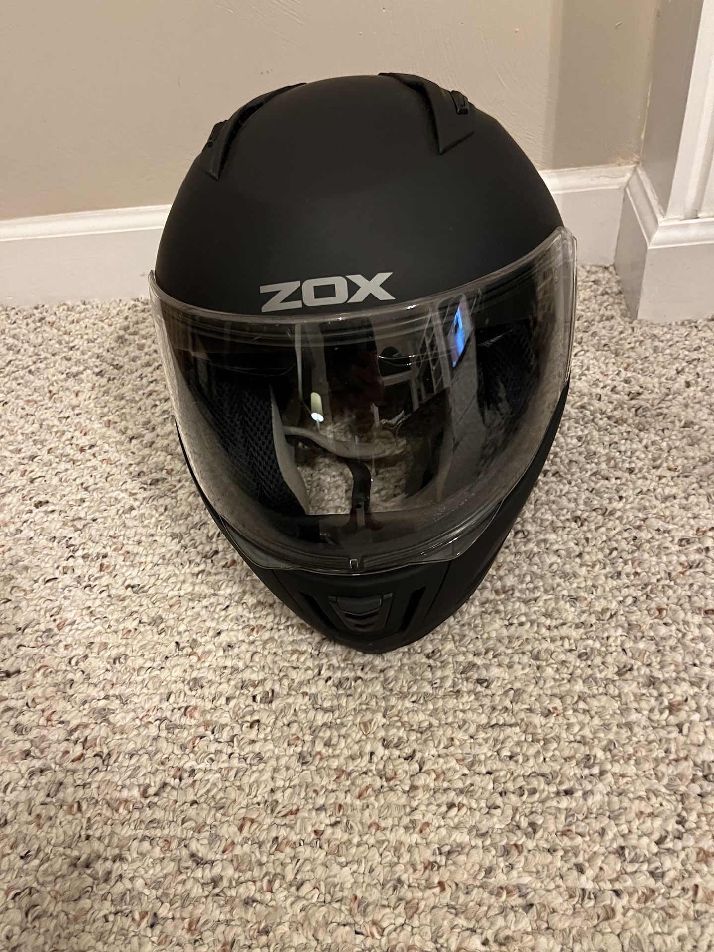 Zox Motorcycle helmet and I fly Jacket