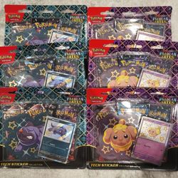 Pokemon Paldean Fates Sticker Sets