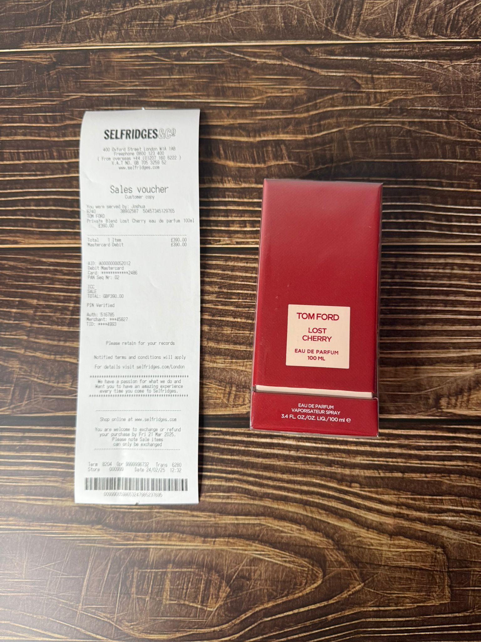 Tom Ford Lost Cherry Eau De Parfum
