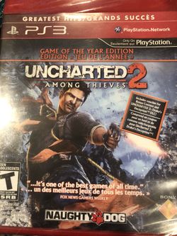 PS3 bundle one new - One used. Unchartered 1 & 2