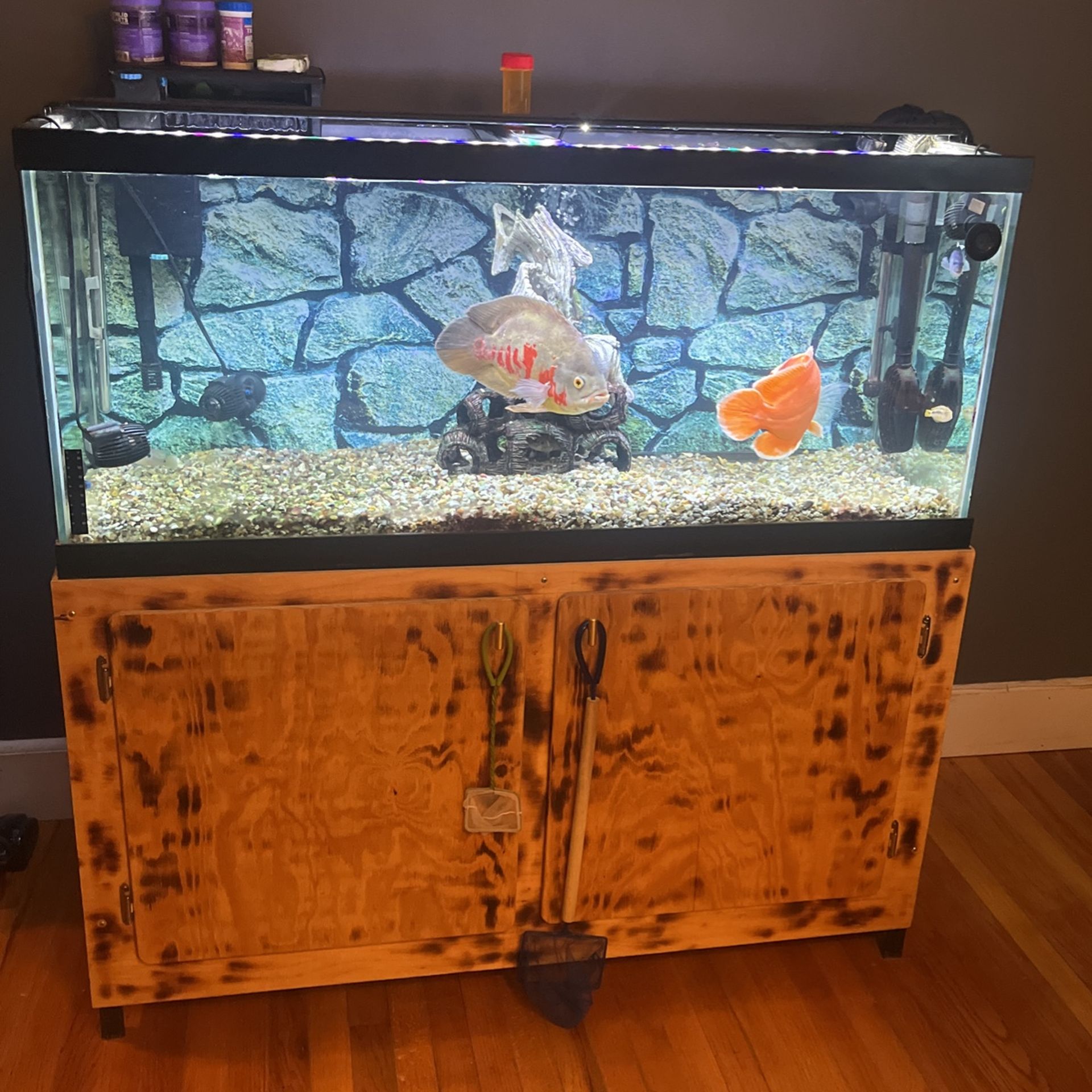 75 Gallon Fish Tank W/ Stand