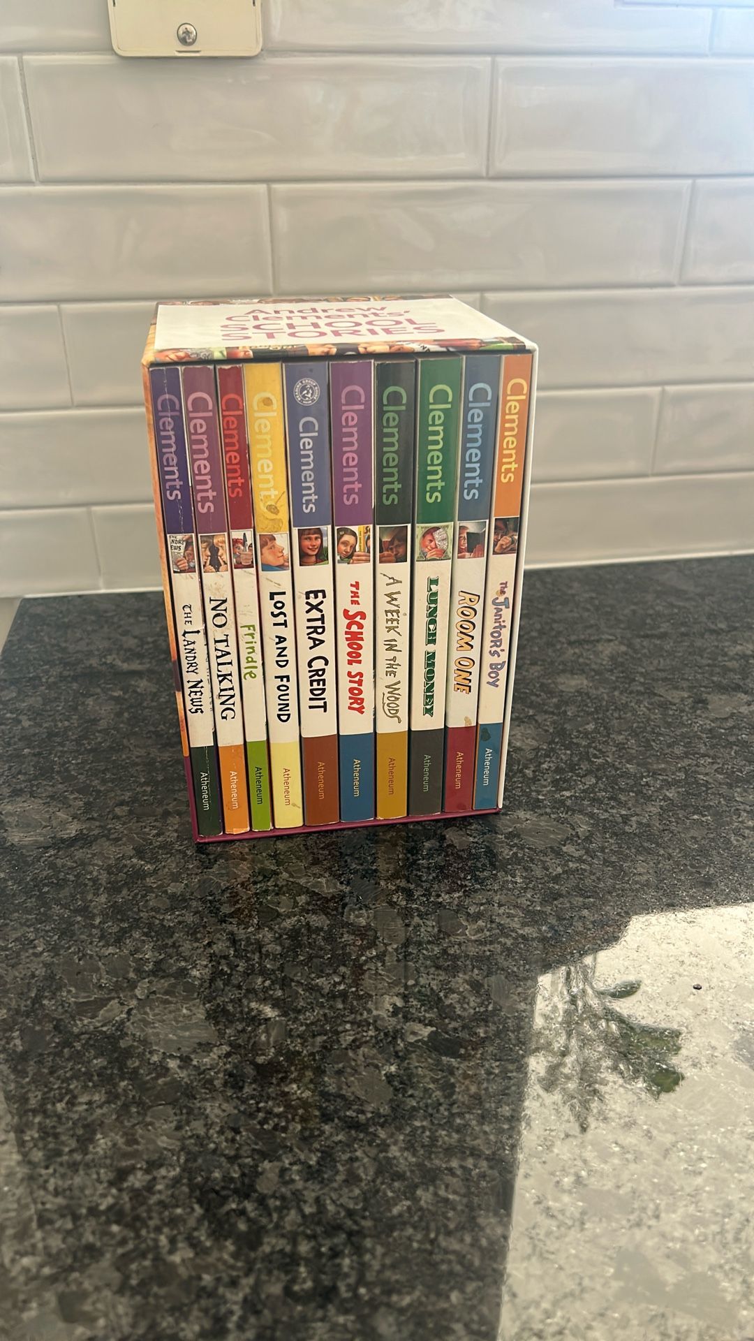Andrew Clements’ School Stories Book Set