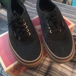 Men Black Vans 