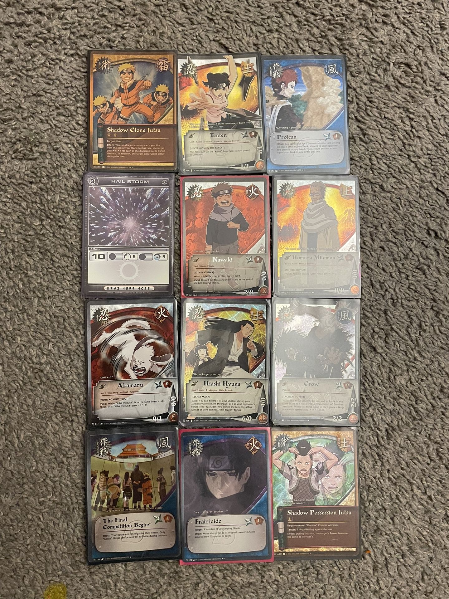 Naruto Trading Cards (holo)