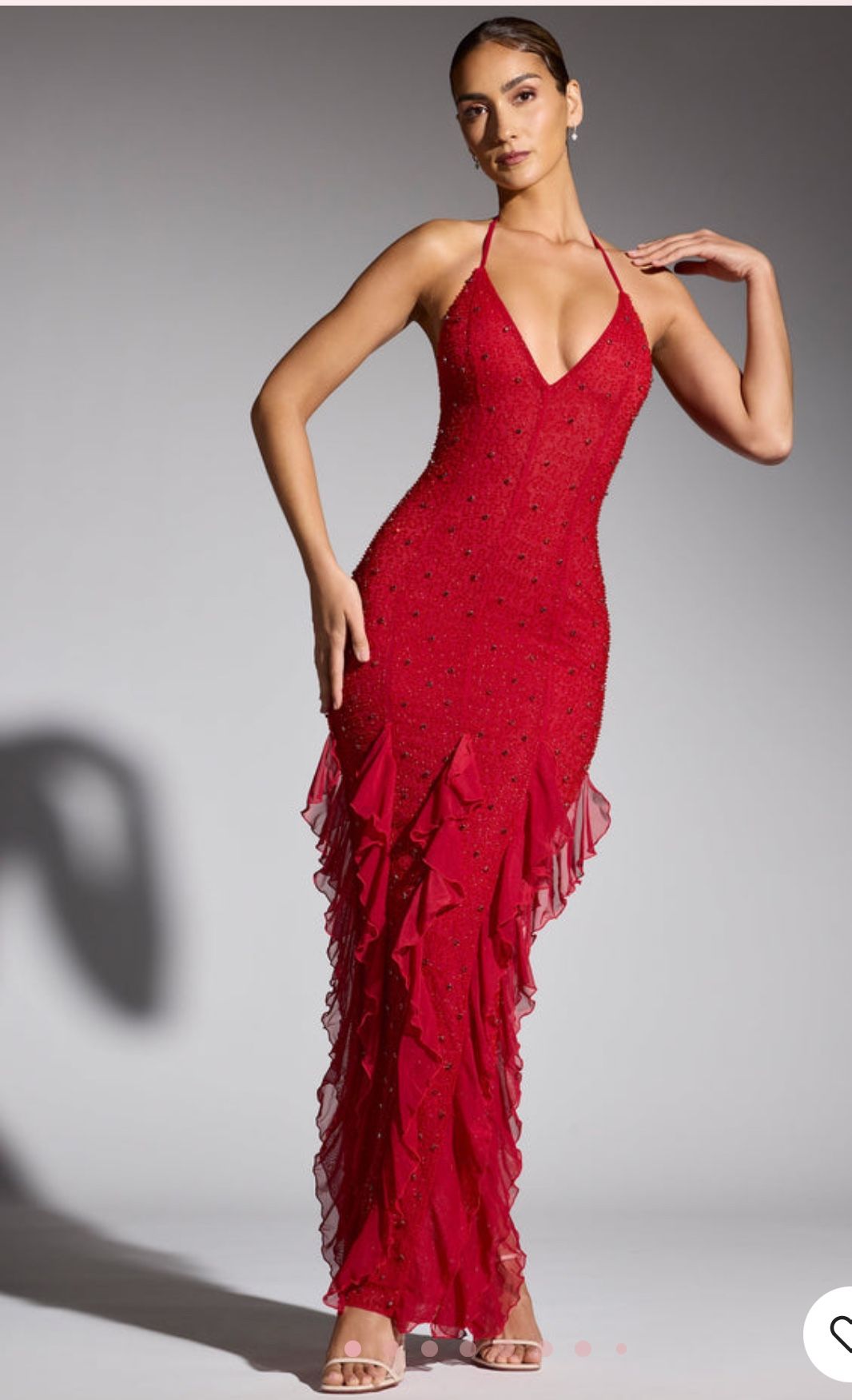 oh polly formal dresses Beaded Fitted Strapless Gown by Juliet JT2525L main image 1