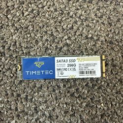 256GB M.2 SATA SSD (Timetec) – New / Open Box