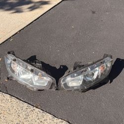 OEM Headlights For Honda Civic EX Hatchback 2017