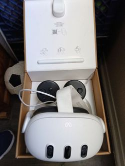 Meta quest 3 virtual reality headset 500gb like new