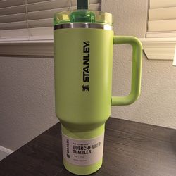Stanley 40oz Quencher Protour Neon Green New