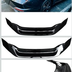 2021-2025 Hyundai Elantra Gloss Black Rear Spoiler.     ABS R Style Highkick Duckbill Trunk Spoiler Duckbill
