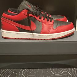 jordan 1 low reverse bred worn once size 10