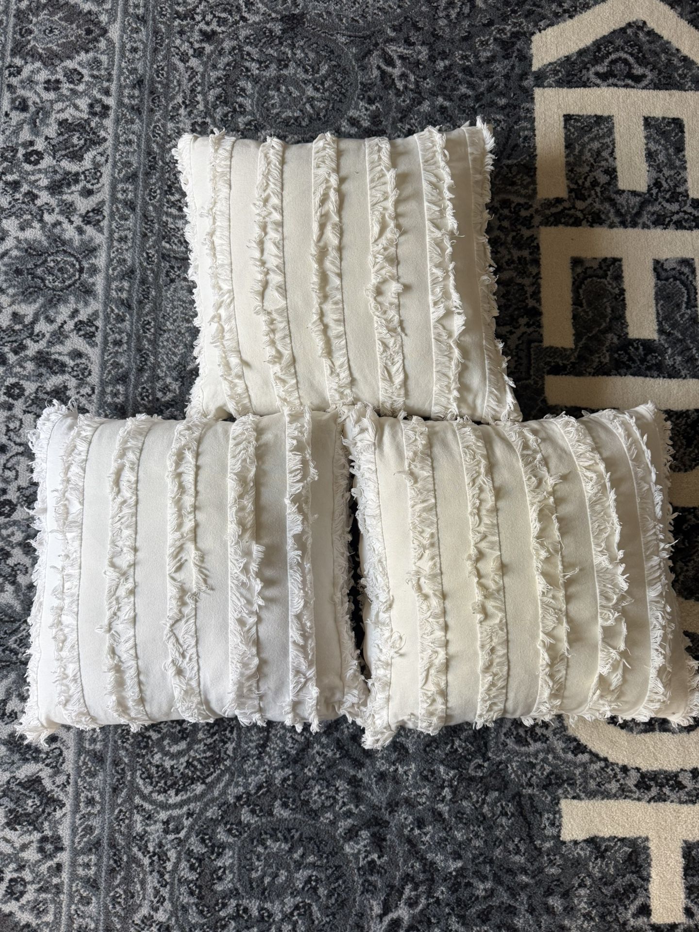Four Decorative Pillow Cases
