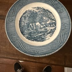 18th Century Fine Dining Plate Very Old And Collectible 