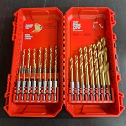 MILWAUKEE TOOLS TITANIUM DRILL BITS