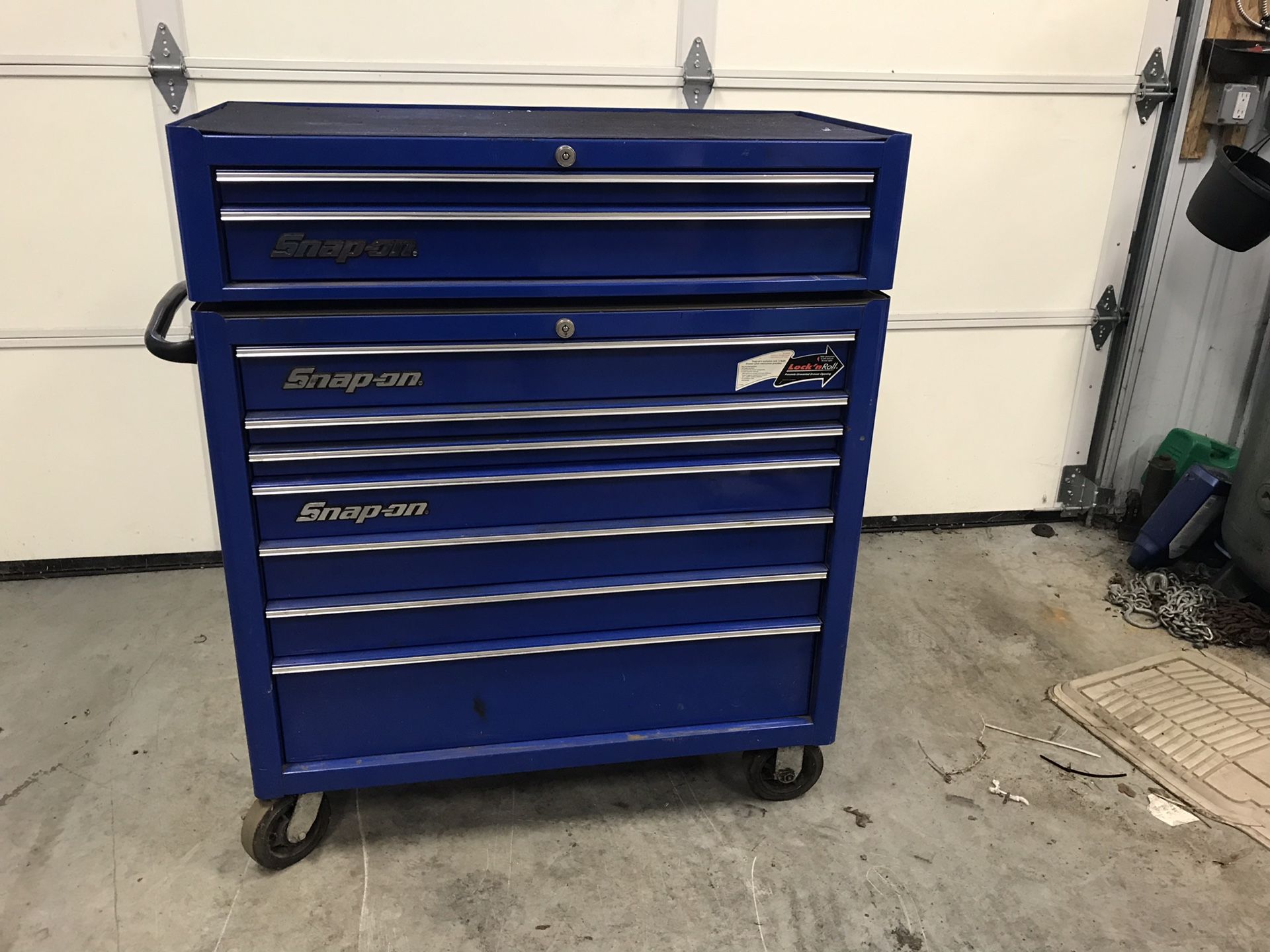 Snap on tool boxes KRA series with mid section