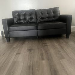 Black couch